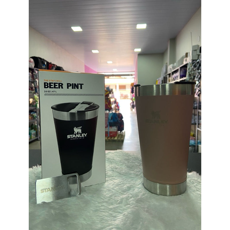 Copo Térmico Personalizado Com Tampa E Abridor 473Ml Cerveja Café Inox Gelada Quente Caneca Termica