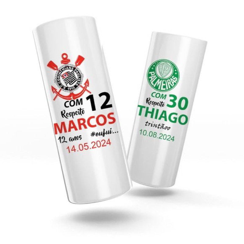 Copo acrílico Long drink personalizado - Todos os temas