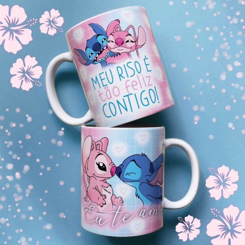 Caneca Personalizada Stitch Lilo Disney varios modelo.