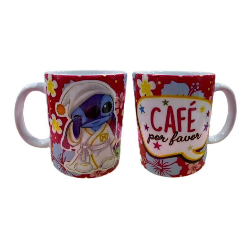 Caneca Personalizada Stitch Lilo Disney varios modelo.